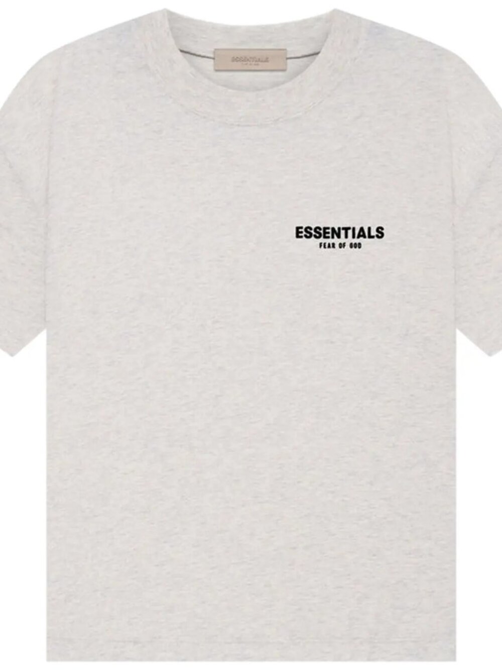 Fear of God Essentials Tee 'Light Oatmeal' L Size Oversized T-Shirt SS22 NWT